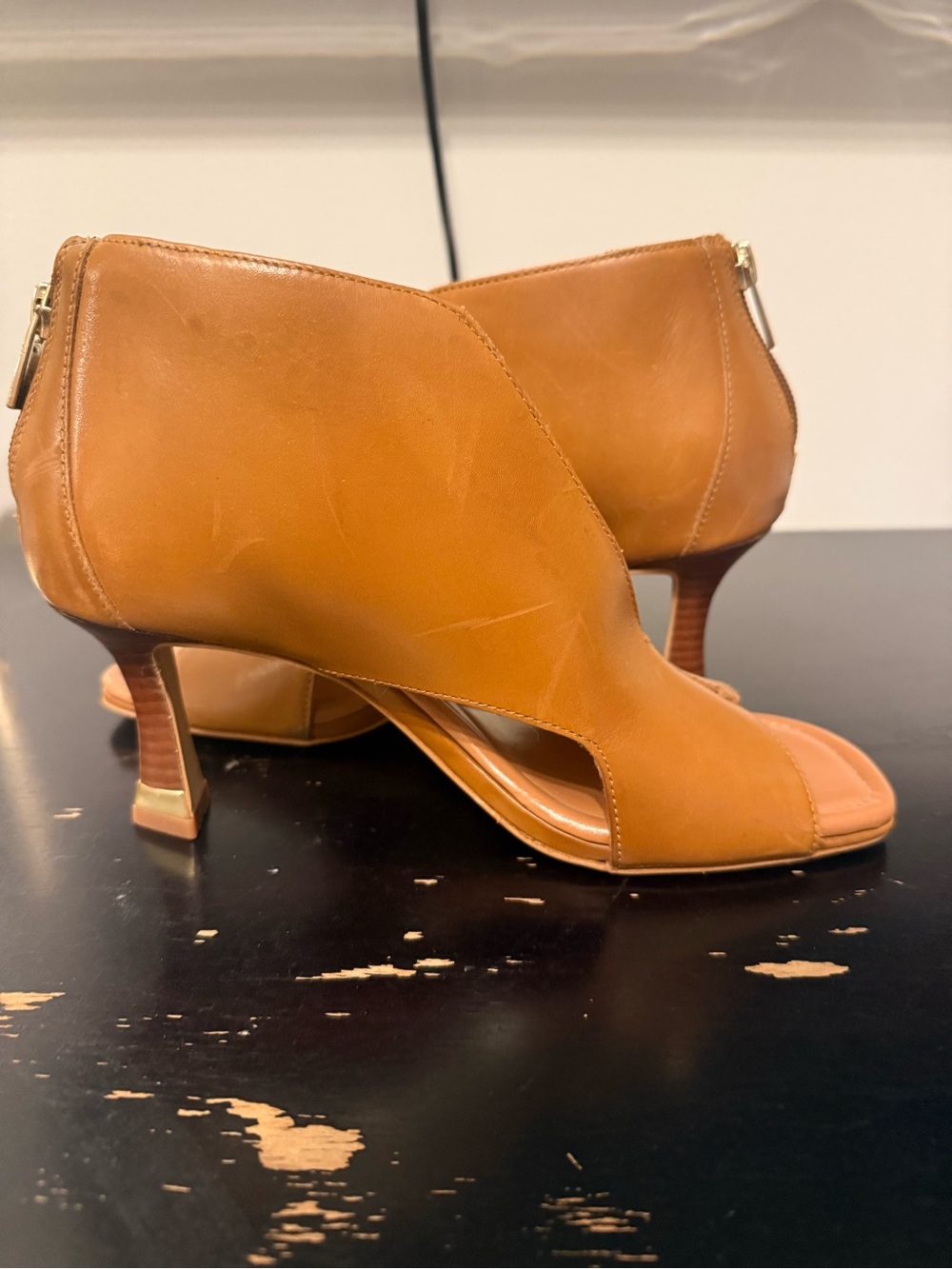Vince Camuto Jesilia Open Toe
Bootie (Women) Size 8M LIGHT COGNAC - Picture 4 of 9